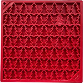 "Peace" Christmas Tree emat - Enrichment Lick Mat for Dogs and Cats | Christmas Tree design | SodaPup
