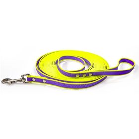 New Style PVC Coated Two-color Waterproof Training Rope (Option: Purpleyellow-10M)