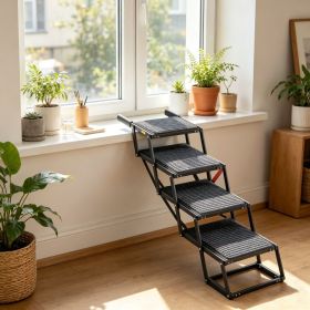 Pet Stairs with Adjustable Height for Outdoor (title: default title)