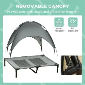 Pet Bed with Foldable Design 36.25 Inches (Color: as picture)